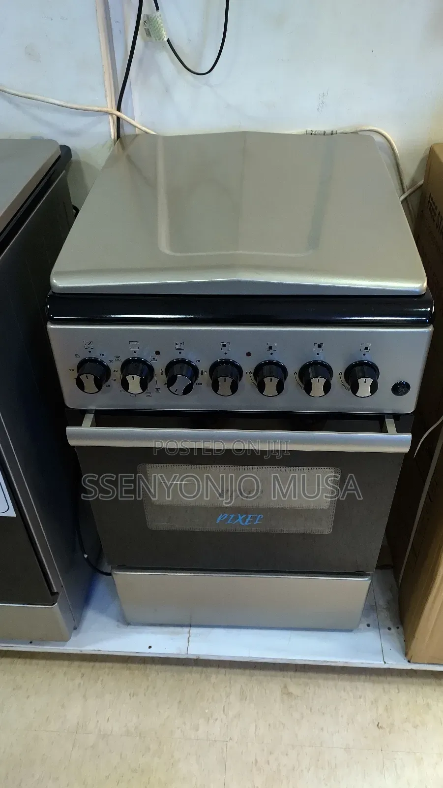 Pixel 3 Auto Ignition Gas + Electric Oven Cooker - 50x60cm
