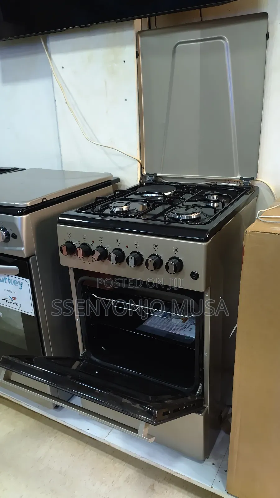 Pixel 3 Auto Ignition Gas + Electric Oven Cooker - 50x60cm