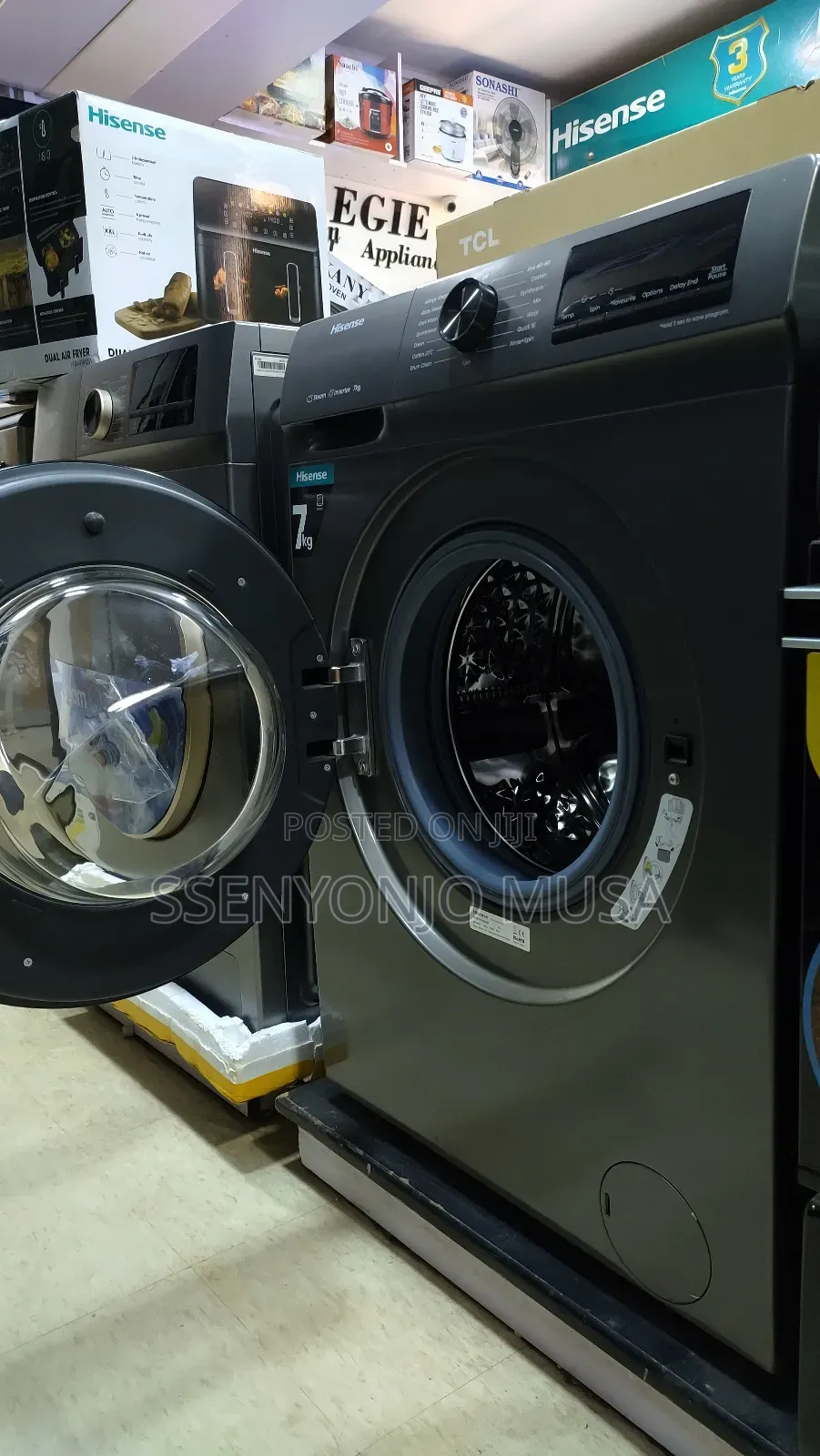 Hisense 7kg Wfkv7012t Front Load Washing Machine - 1200 RPM