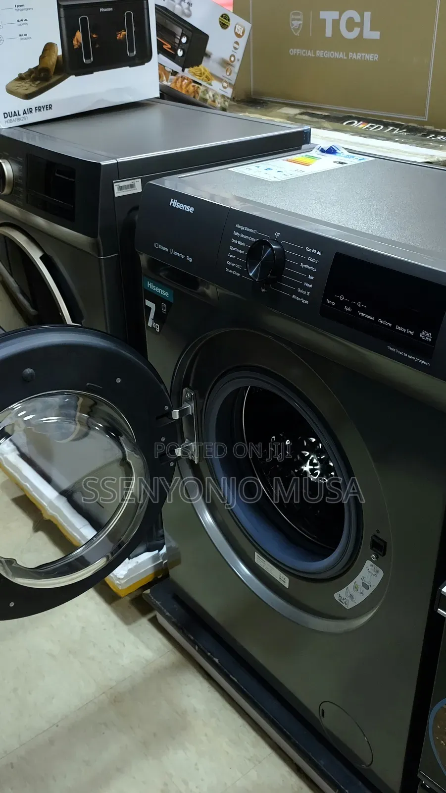 Hisense 7kg Wfkv7012t Front Load Washing Machine - 1200 RPM