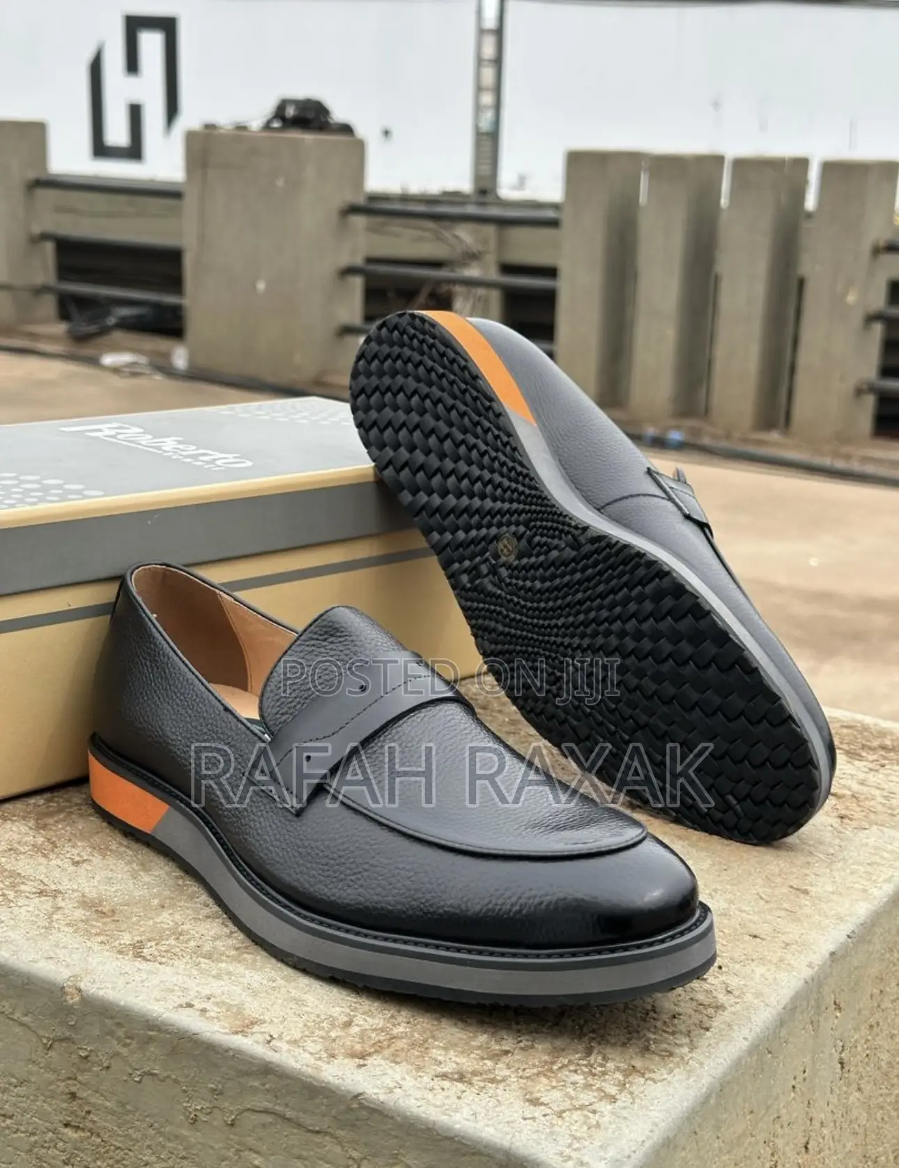 Original Men’S Black Ambrogio Italian Casual Gentle Loafers