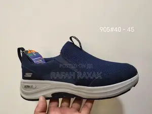 Blue Skechers Go Walk Ultra X Good Year Outdoor Sneaker