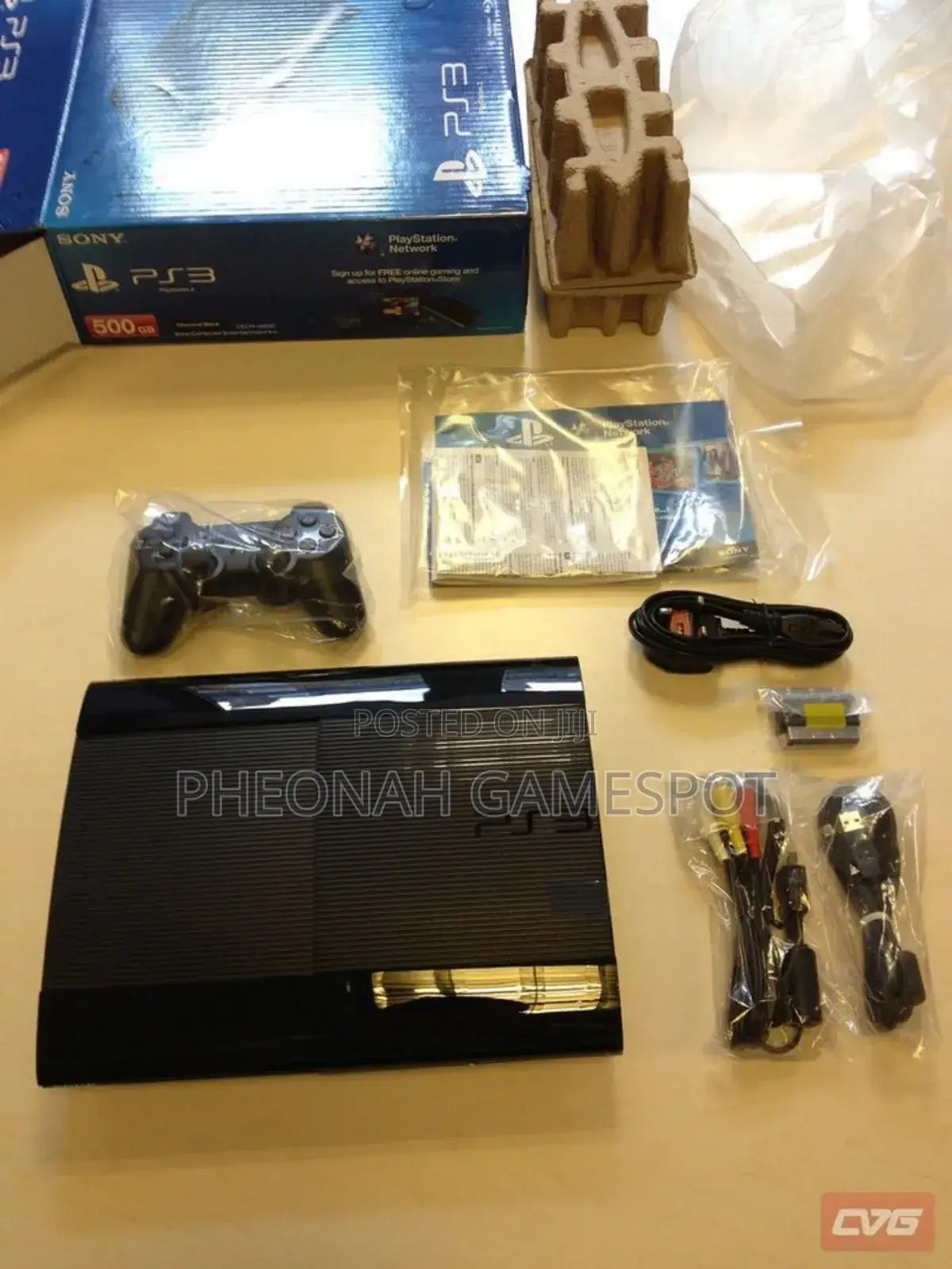 Playstation 3 Ps3 Full Set 2 Controllers and 20 Games