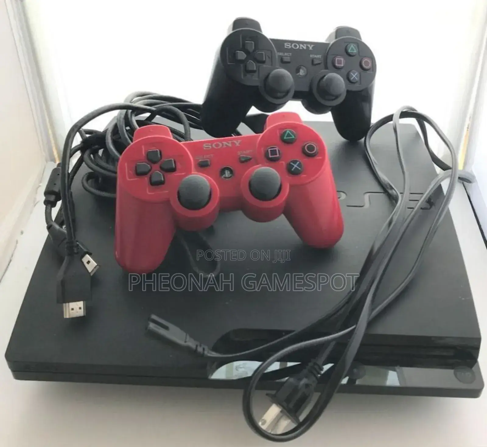 Playstation 3 Ps3 Full Set. 2 Controllers and 2 Games