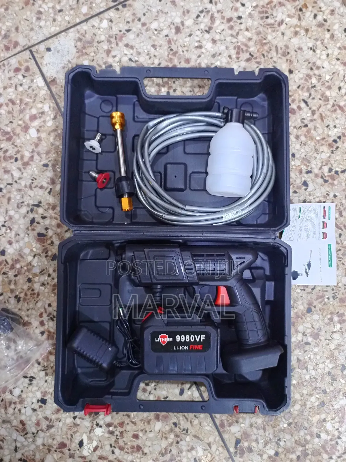 Bigger Battery Jet Car Washer