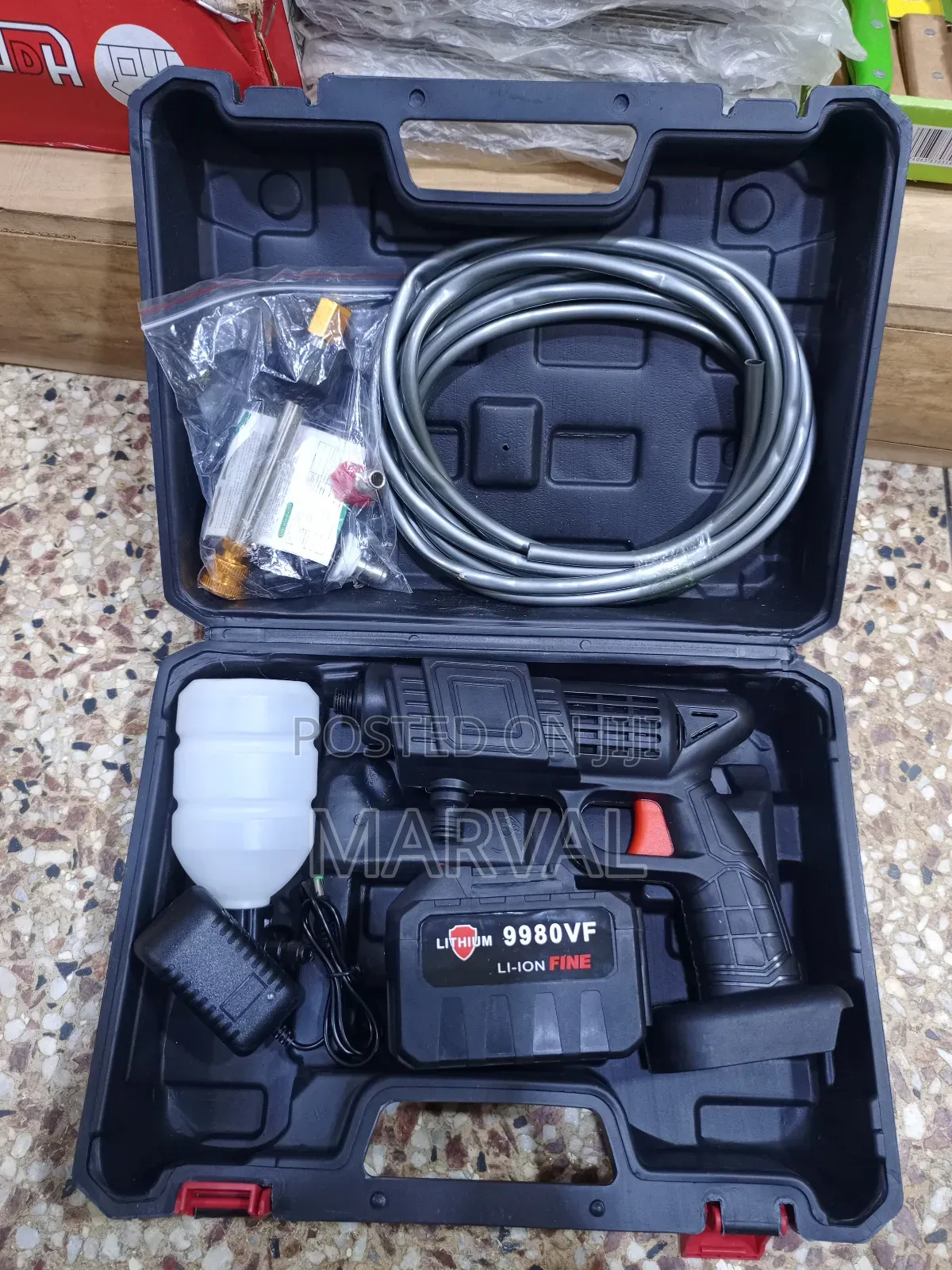 Bigger Battery Jet Car Washer