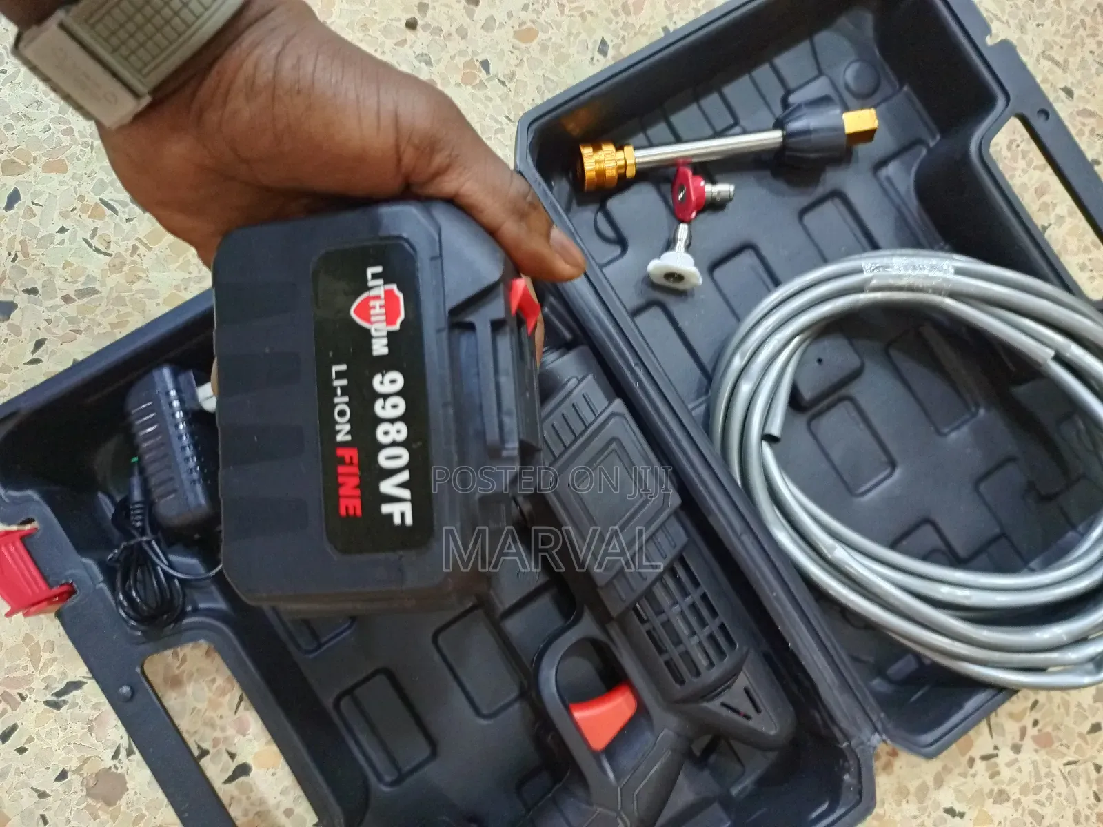 Bigger Battery Jet Car Washer
