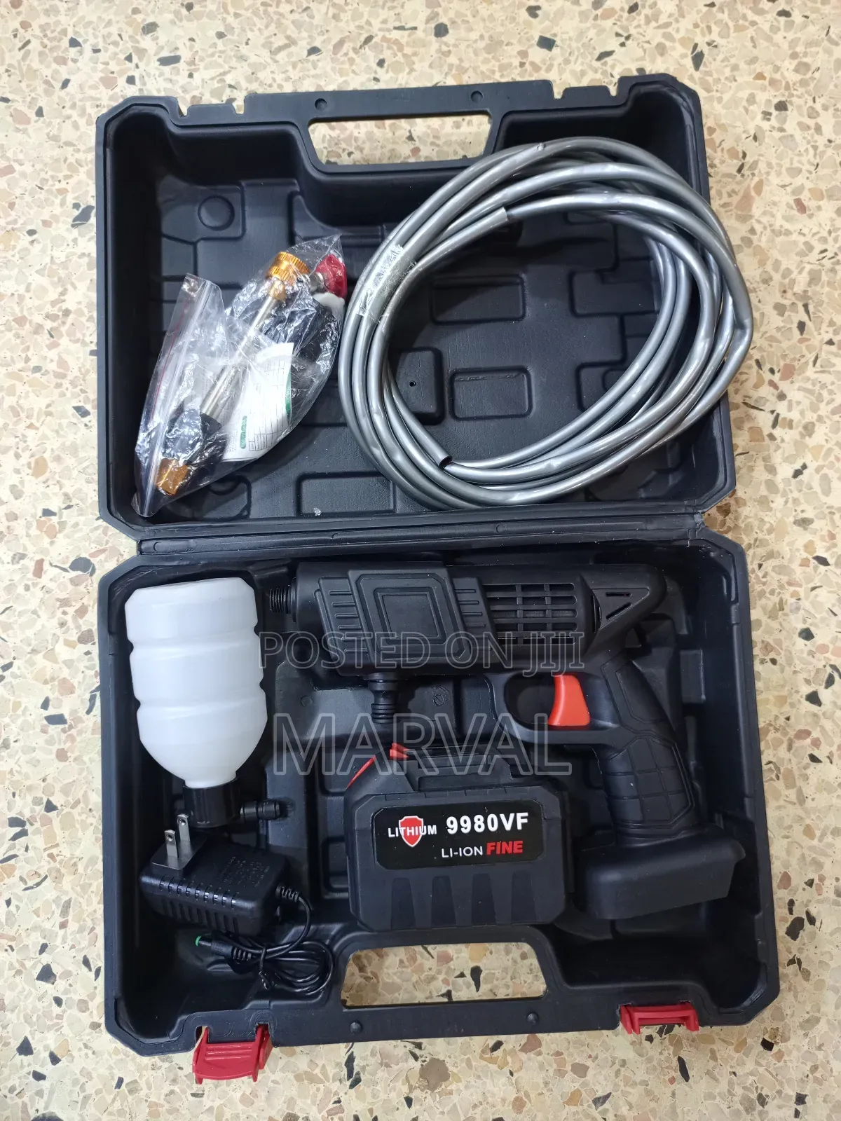Bigger Battery Jet Car Washer
