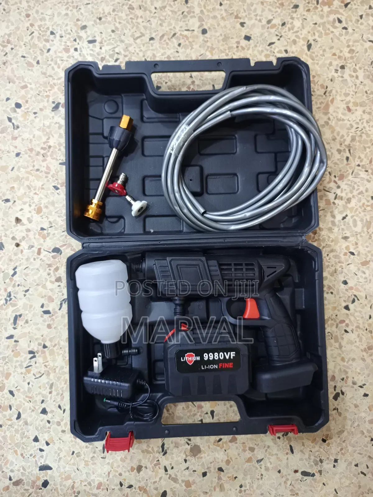 Bigger Battery Jet Car Washer