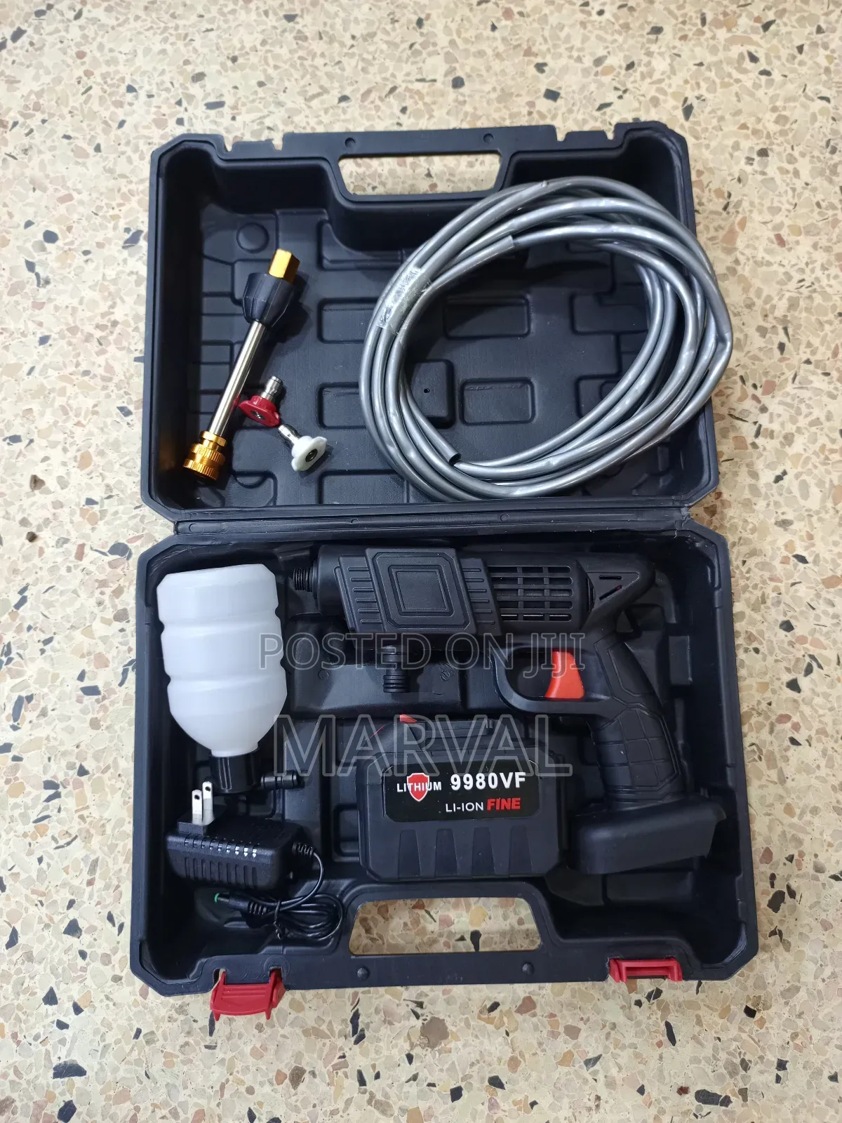 Bigger Battery Jet Car Washer