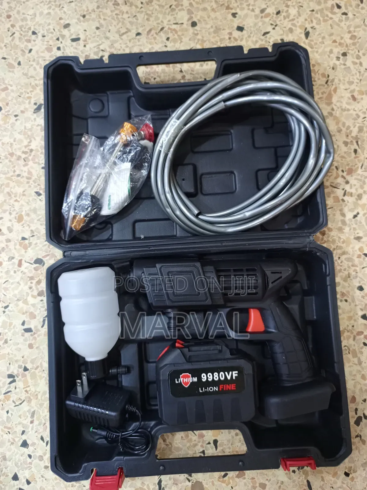 Bigger Battery Jet Car Washer