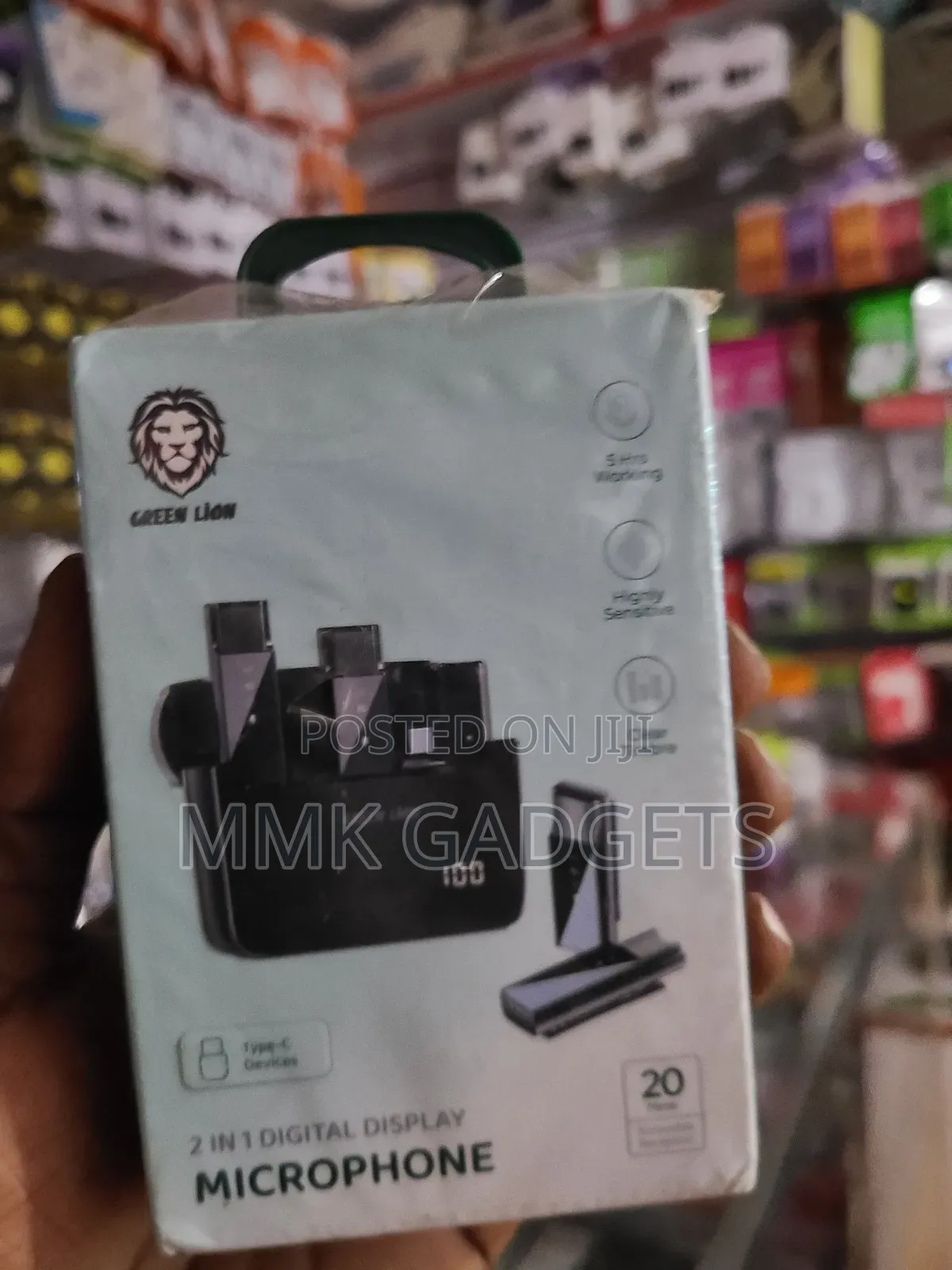 Greenlion 2 In 1 Wireless Microphone