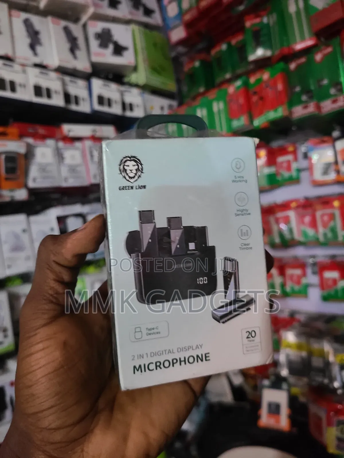 Greenlion 2 In 1 Wireless Microphone