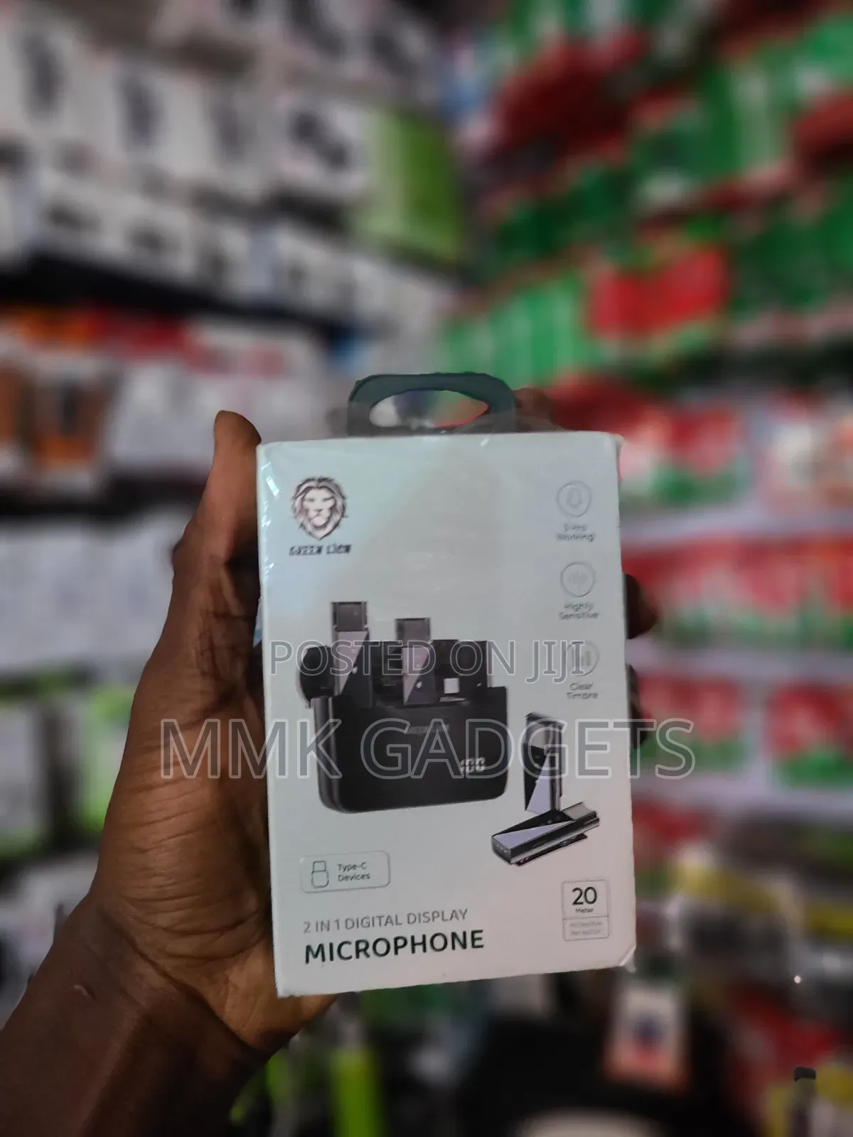 Greenlion 2 In 1 Wireless Microphone