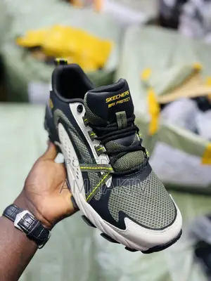 Men's Skechers Max Protect Hiking / Running Green in Stock