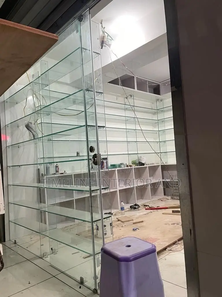 Durable Shop Glass Partition for Pharmacy