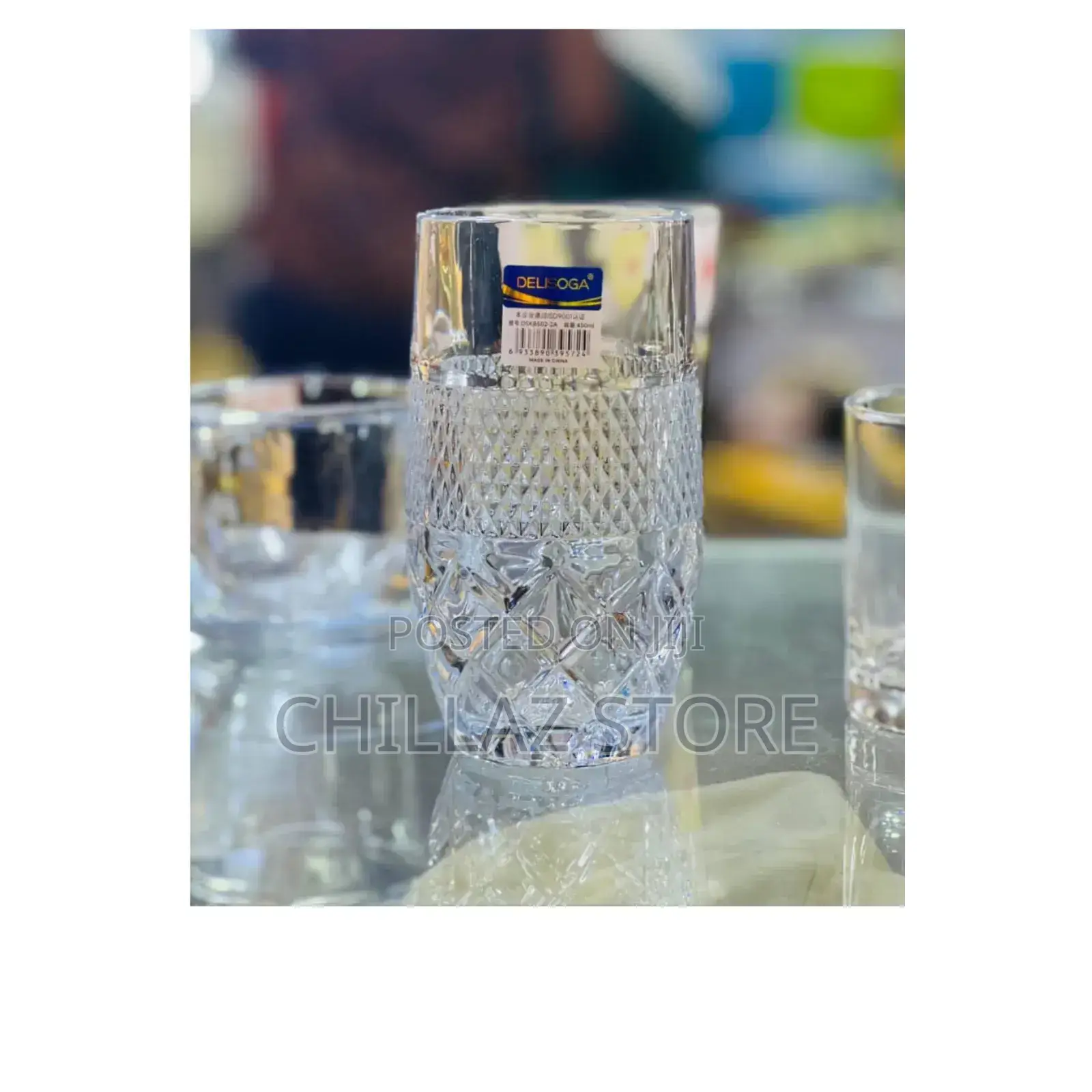 Delisoga Drinking Water Glasses.