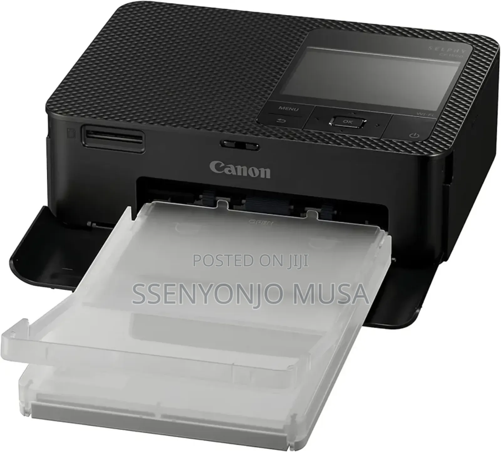 Canon Selphy Cp1500 Portable Photo Printer - Black