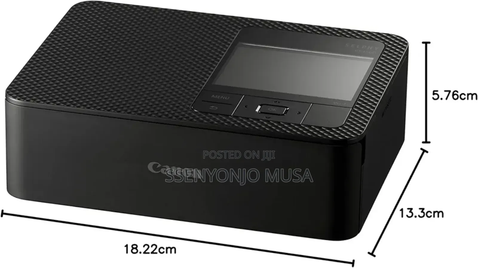 Canon Selphy Cp1500 Portable Photo Printer - Black