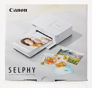 Canon Selphy Cp1500 Portable Photo Printer - Black