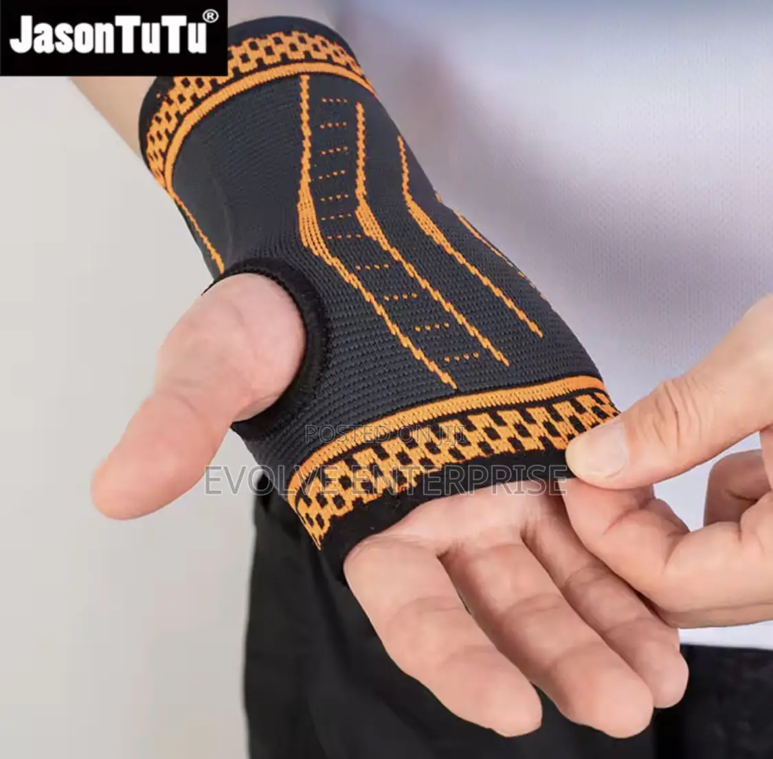 1 PCS Sports Wrist Compression Sleeves Hand Support Brace