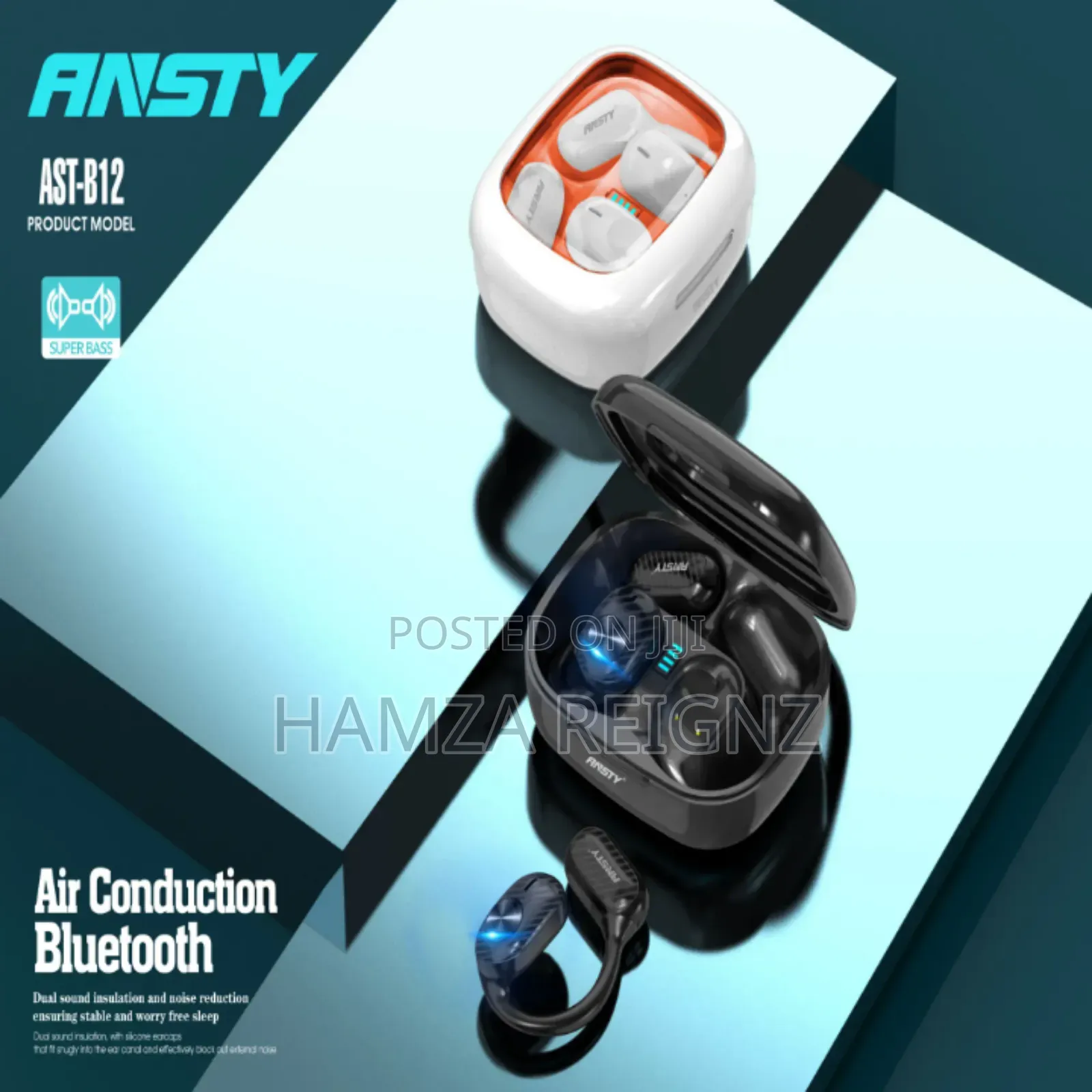 Ast Bt-12 Gaming Headphones Bass Abs Dual Sound Insulation