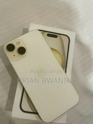 New Apple iPhone 15 256 GB Yellow