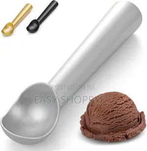 Heavy Duty Metal Ice Cream Scooper Non-Stick Aluminum