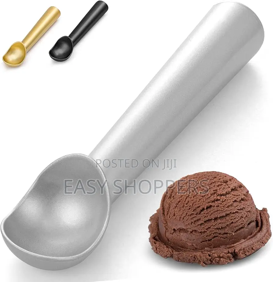 Heavy Duty Metal Ice Cream Scooper Non-Stick Aluminum