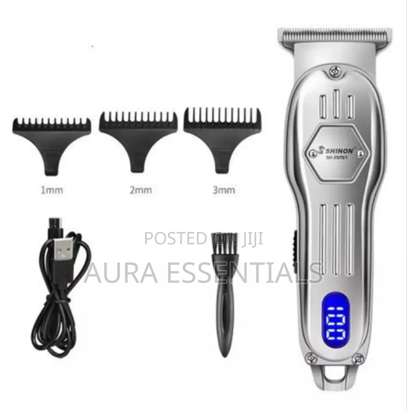 Shinon LCD Trimmer Electric Hair Clipper