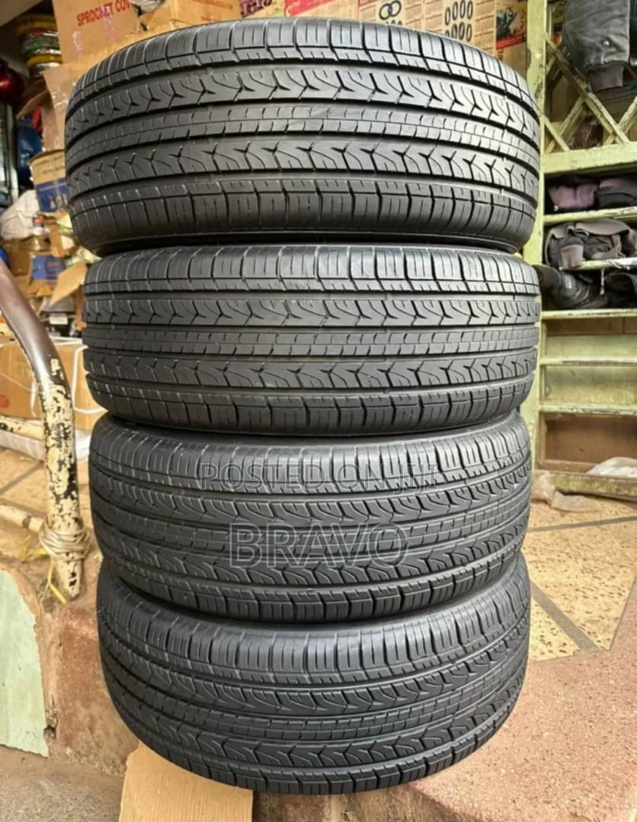 235/60r18 Tires Good Condition for Harrier.