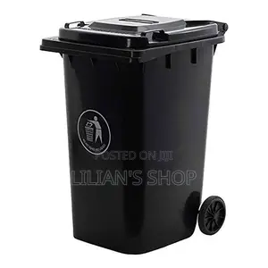 240l Plastic Outdoor Waste Bin With Wheels
