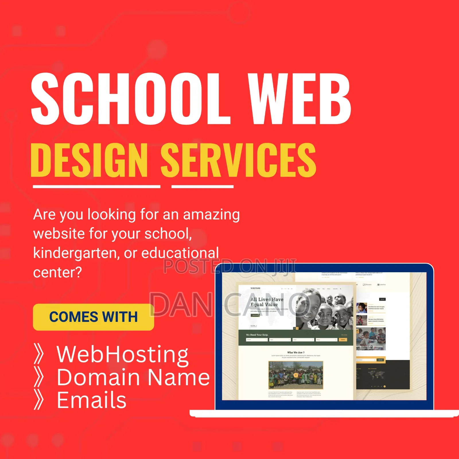School Web Design With Free Web Hosting