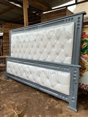 6by6 Leather Bed
