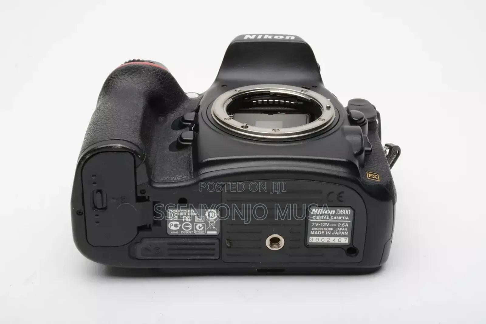 Nikon D800 36.3mp Full Frame Digital SLR Camera