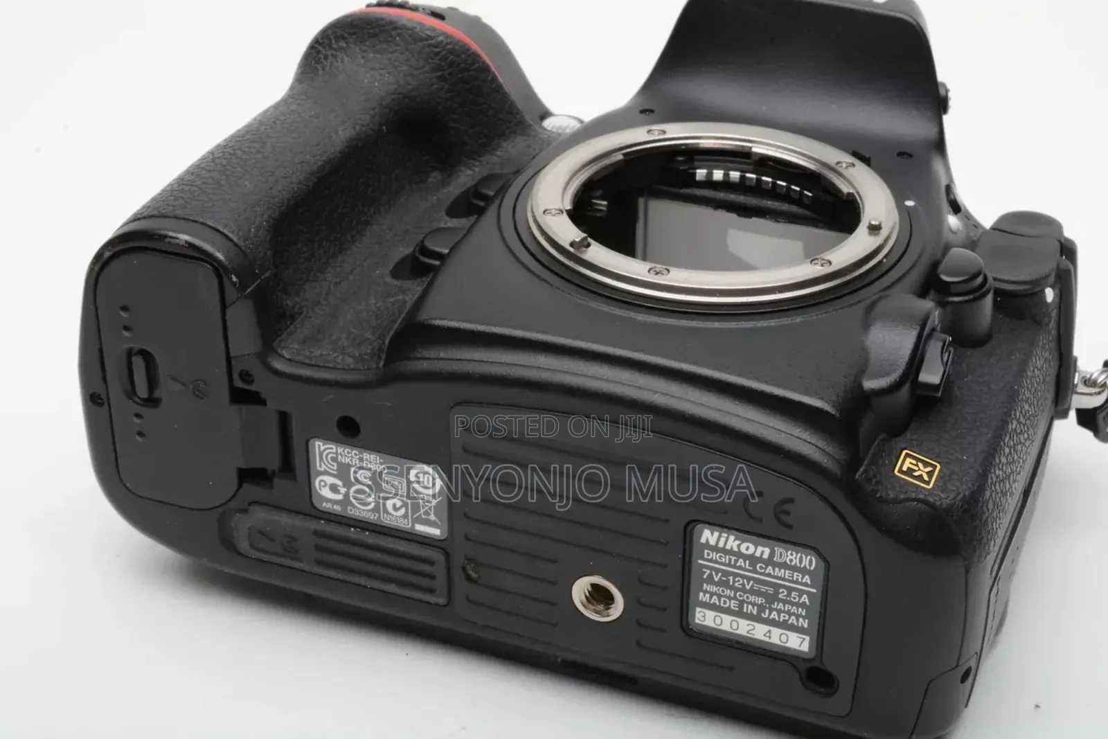 Nikon D800 36.3mp Full Frame Digital SLR Camera