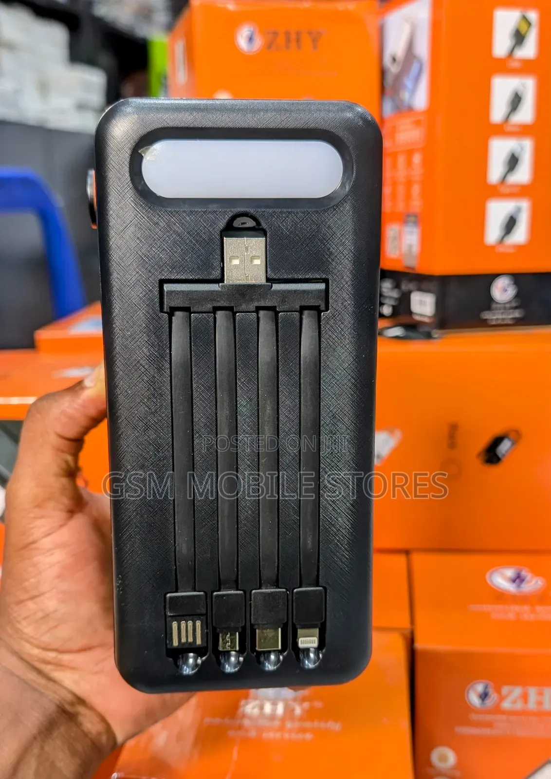 Zhy 80000mah High Capacity Fast Charging 22.5w Powerbank