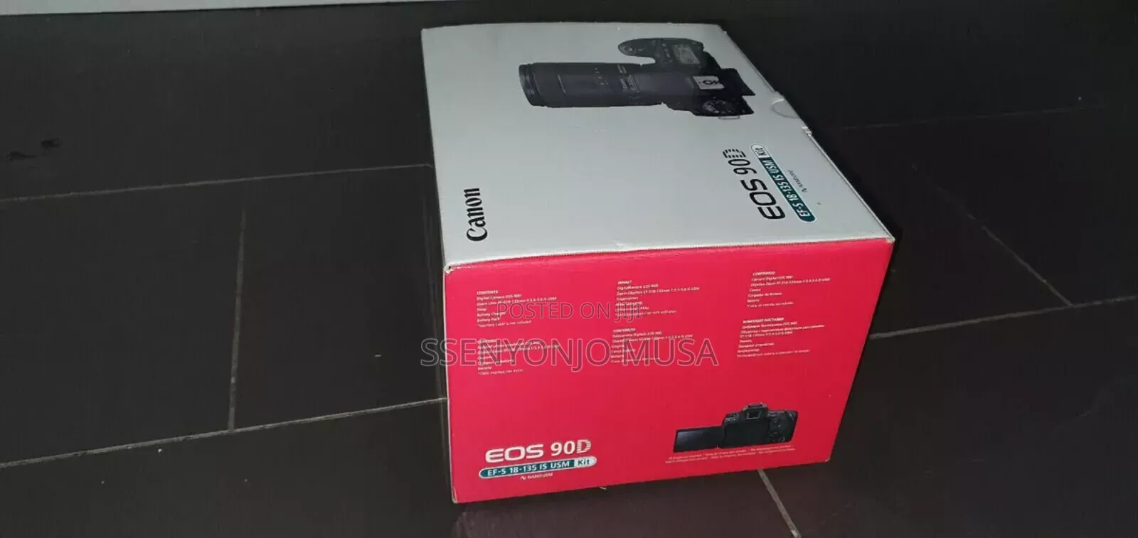 Canon Eos 90d 32.5mp Aps-C Cmos Sensor Digital SLR Camera-