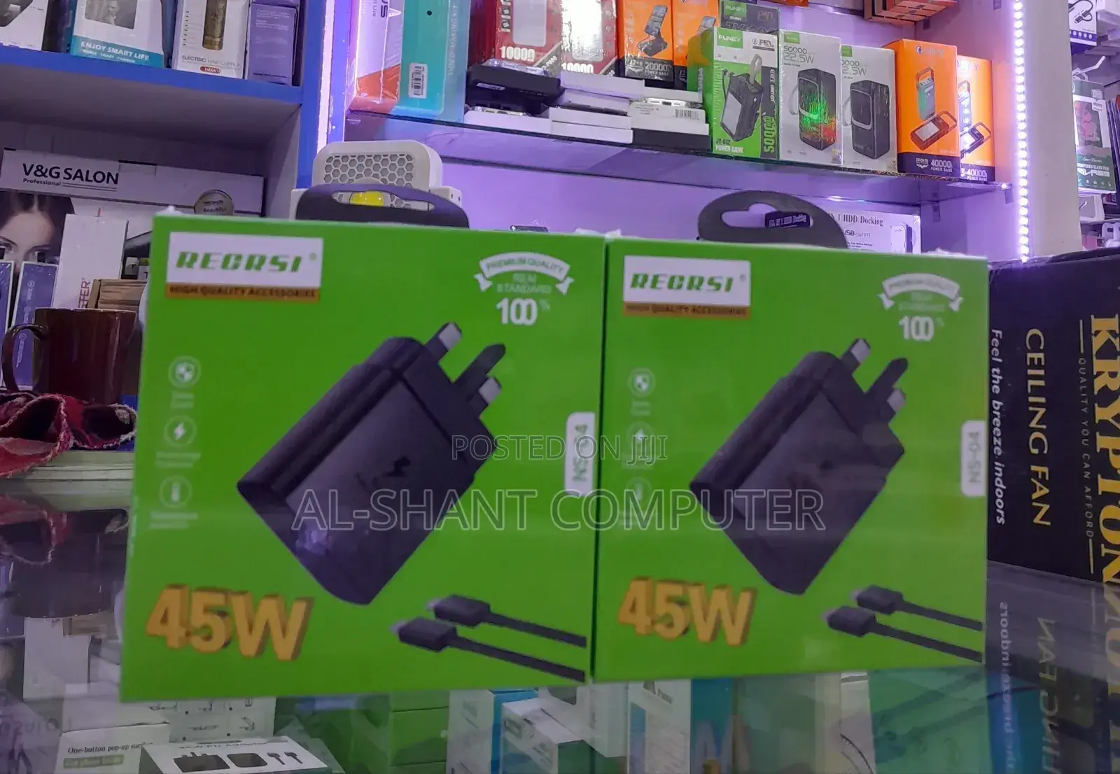 Recrsi 45w C to C Charger/Super Fast Chargers