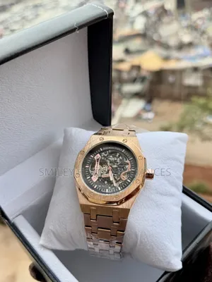 Rose Gold Audemars Piguet Men's Wrist Gift Box Watch