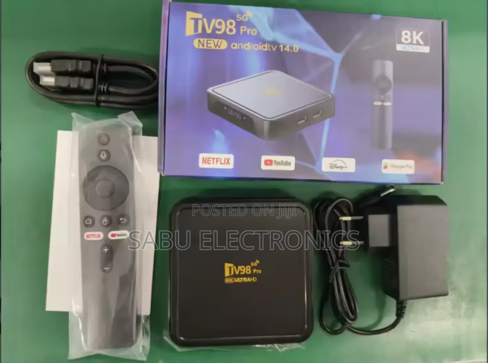 New Model Tv Box - Android 14.0- - 2gb+16gb Memory