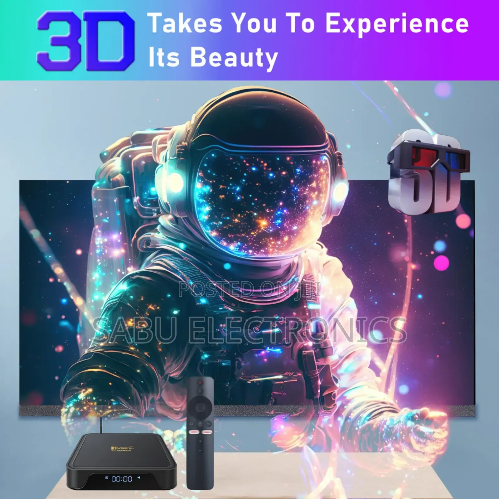 New Model Tv Box - Android 14.0- - 2gb+16gb Memory