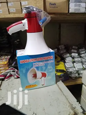 Megaphone -Recheable With Usb and Memory Card Slot