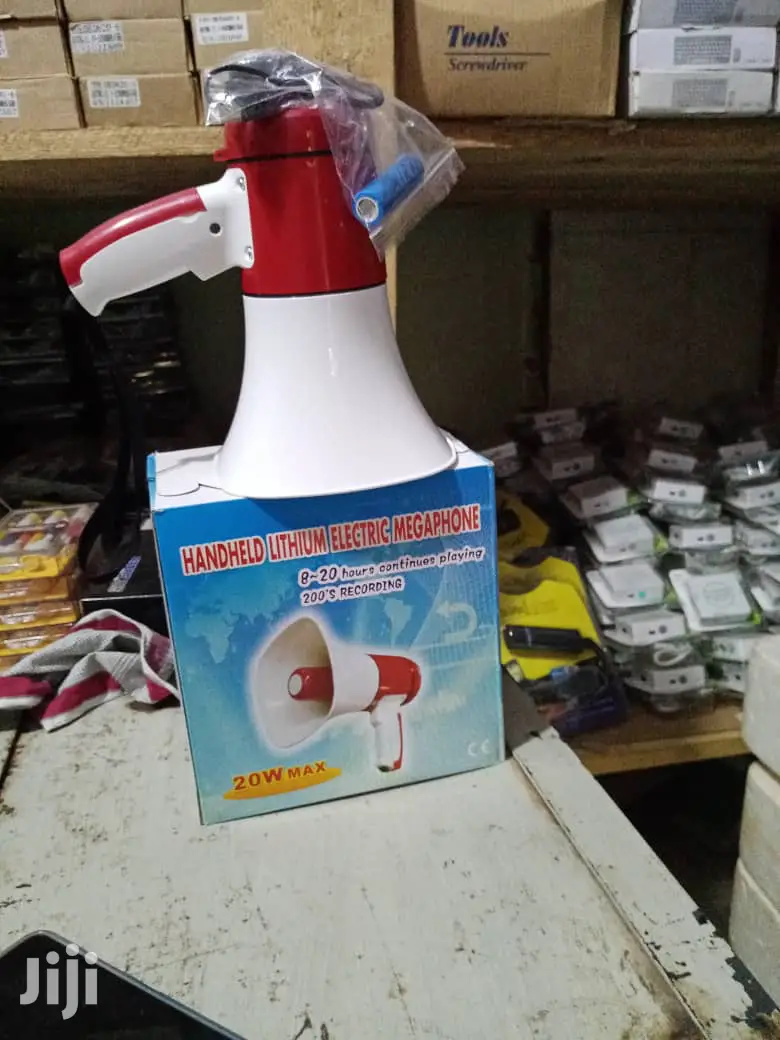 Megaphone -Recheable With Usb and Memory Card Slot