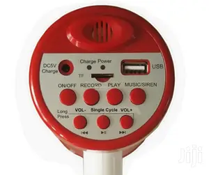 Megaphone -Recheable With Usb and Memory Card Slot