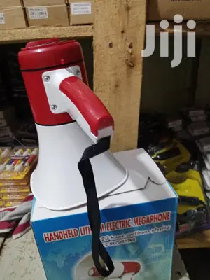 Megaphone -Recheable With Usb and Memory Card Slot
