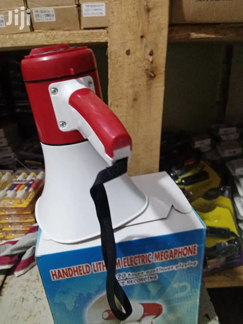 Megaphone -Recheable With Usb and Memory Card Slot