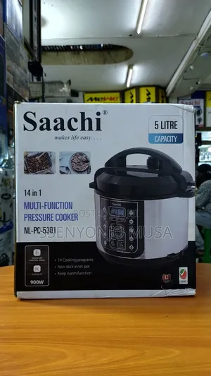 Saachi 14-in-1 Pressure Cooker - 5l, 900w, Nl-Pc-5301