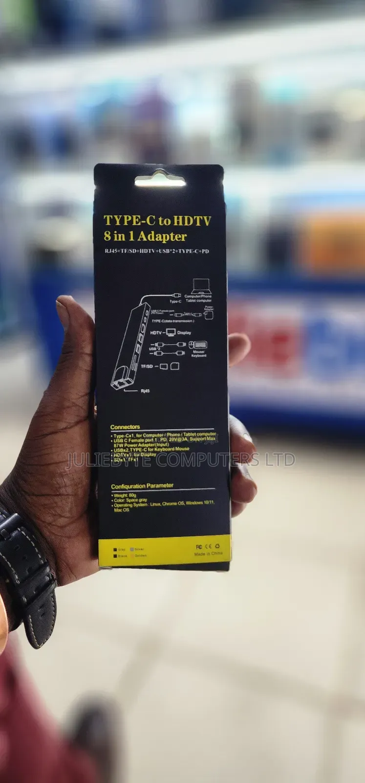 Usb -C Multi Port Hub8 in 1