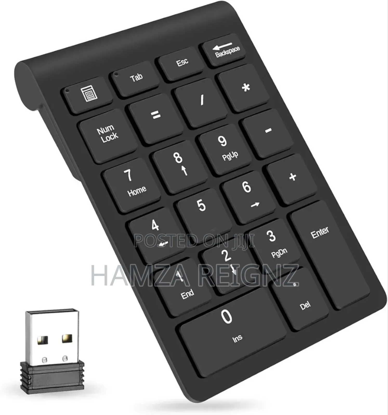 Wireless Number Pad, Numeric Keypad 22 Keys Portable
